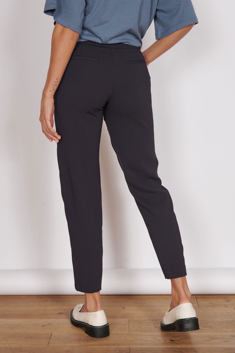 Jeetly.comFran Black Tapered Leg Tailored TrousersTrousers