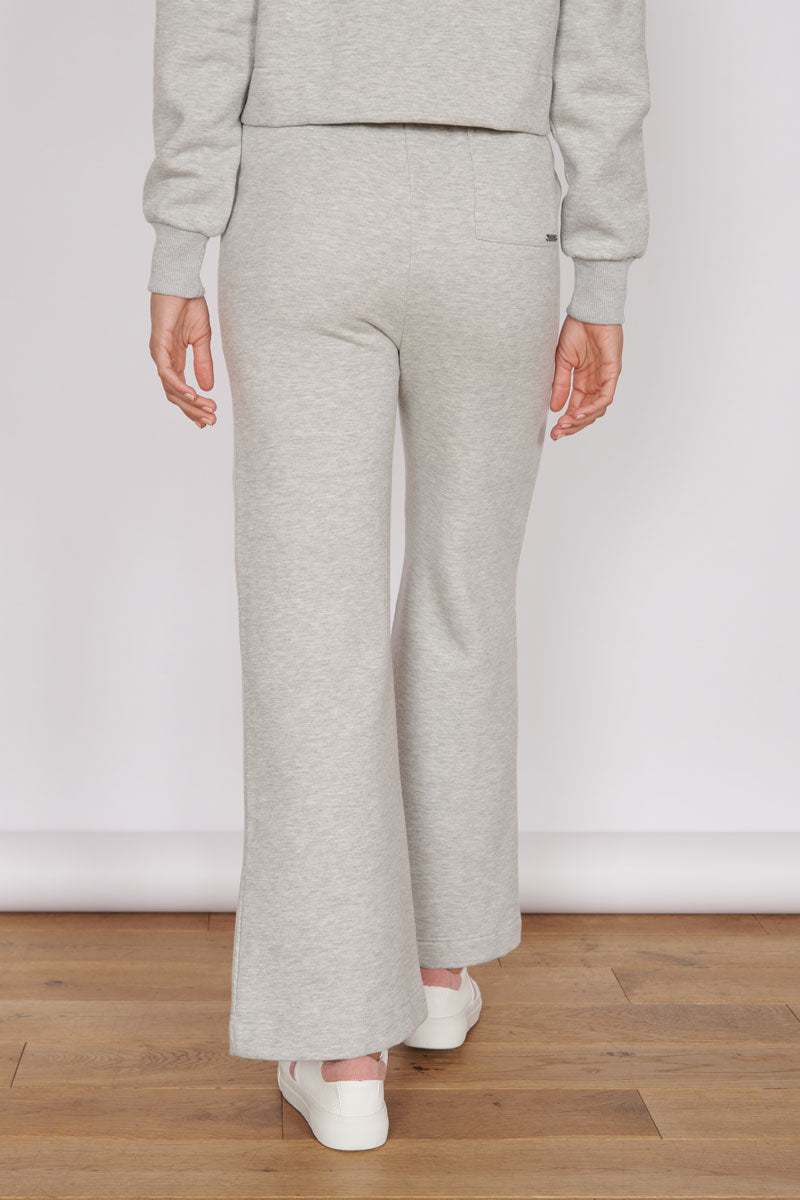 Jeetly.comEleanor Light Grey Loungewear Wide Leg JoggersLoungewear