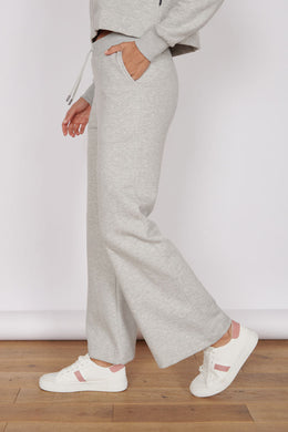 Jeetly.comEleanor Light Grey Loungewear Wide Leg JoggersLoungewear