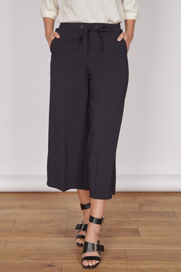 Jeetly.comGrace Black Wide Leg CulottesTrousers