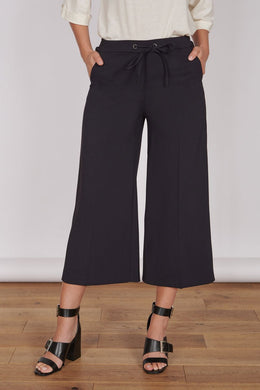Jeetly.comGrace Black Wide Leg CulottesTrousers